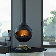 Zen Occhio (suspended fireplace) | Newmans Heating